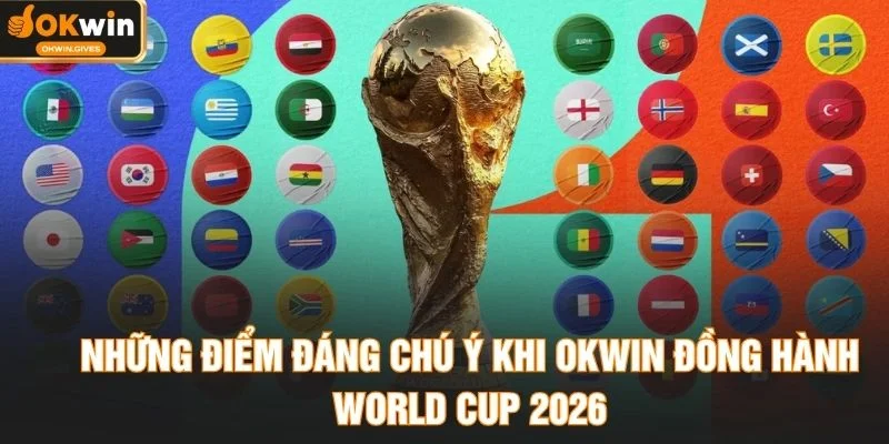 Những điểm đáng chú ý khi OKWIN đồng hành World Cup 2026